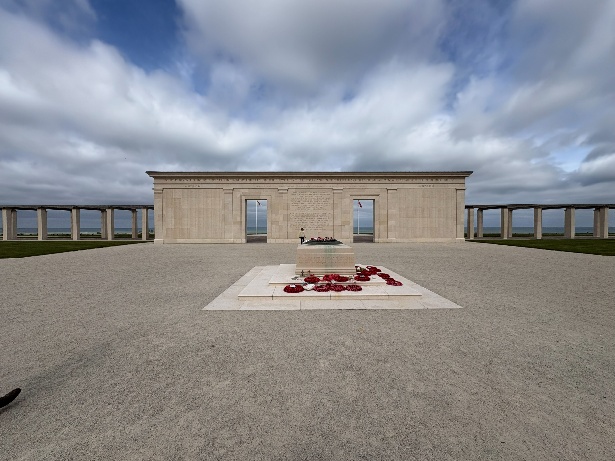 The British Normandy Memorial at Ver-sur-Mer